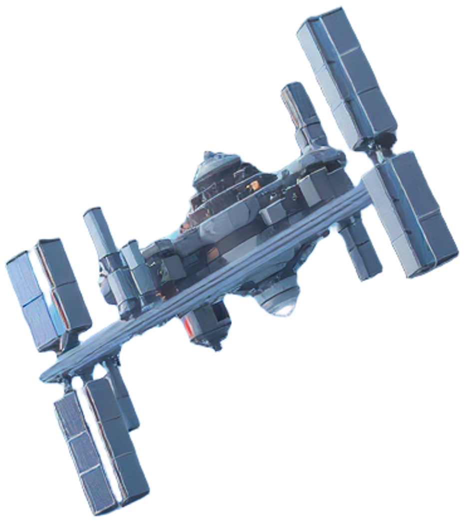 Futuristic Space Station