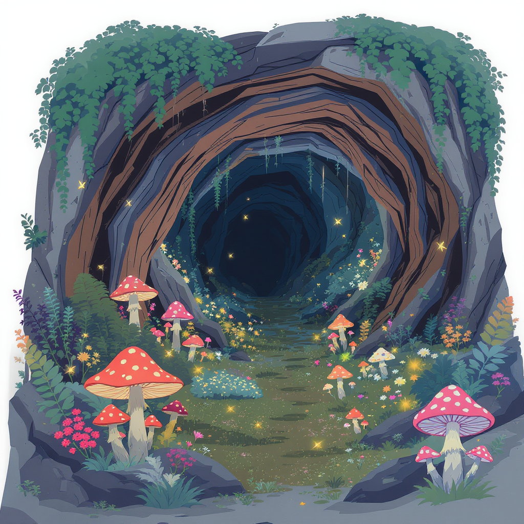 Glowing Garden Grotto