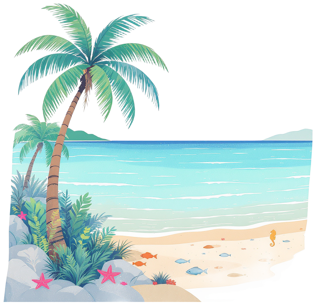 Luminous Lagoon Shore