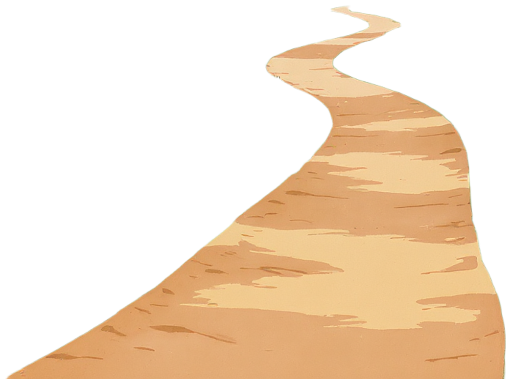 Peaceful Pinecone Path